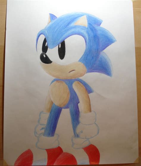 Sonic colored pencils 2 by namatamiku on DeviantArt