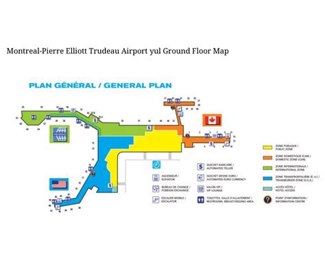 Montreal Airport Map [Terminals, Parking, Gate, Car] - Montreal Airport ...