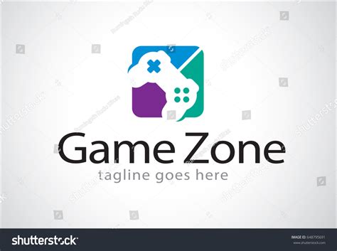 Game Zone Logo Template Design Stock Vector (Royalty Free) 648795691 ...