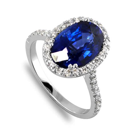 Blue sapphire engagement rings - garlabs