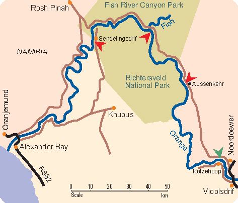 Orange River Map