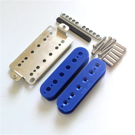 Custom Logo Guitar Pickup Kits Handmade Blue Humbucker Guitar Pickup ...