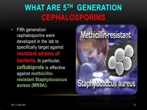 New generation cephalosporins 5th generation Cephalosporins