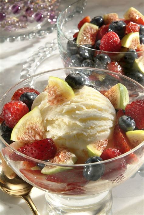 All Fruit Ice Cream Topping | Dessert Ideas | Pinterest