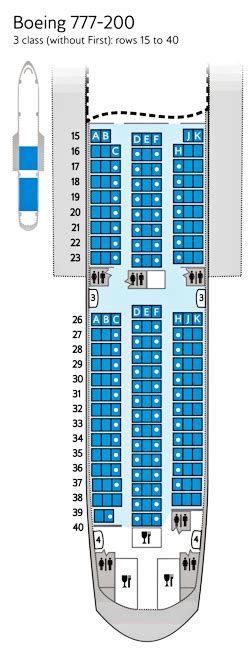 Boeing 777 200 Seat Map British Airways | Bruin Blog