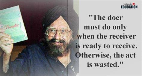 10 quotes by Khushwant Singh that represent the world's stark reality ...