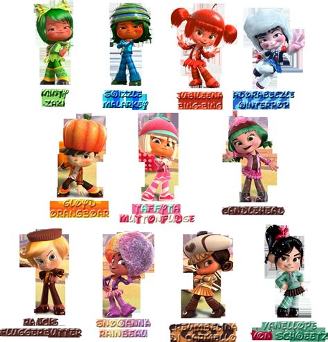 The Sugar Rush! Racers - Wreck-It Ralph | Candyland/Sugar Rush Party ...