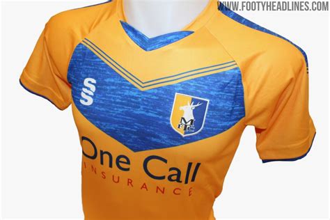 Mansfield Town 19-21 Home Kit Released - Footy Headlines