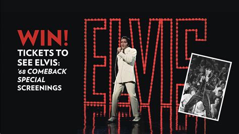 Win! Tickets to see Elvis: '68 Comeback Special Screening