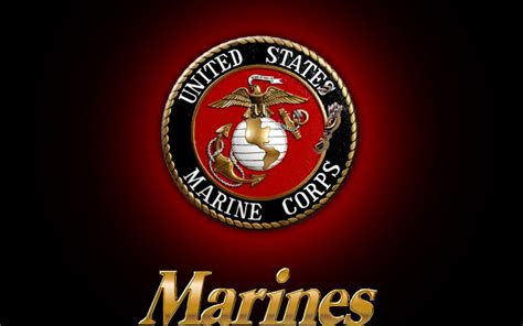 US Marines Logo Wallpaper - WallpaperSafari