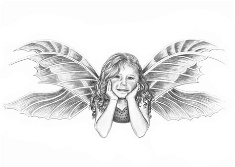 Pencil Drawings of Fairies – Turn your Daughter into a Fairy Online