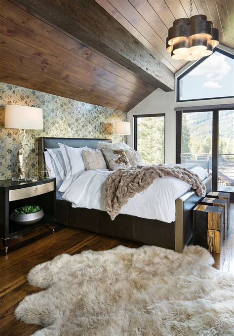 30 Rustic Chic Bedrooms with Affordable Cozy Modernity - Ideas, Photos