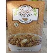 Trader Joe's Lowfat Granola Cereal with Almond: Calories, Nutrition ...