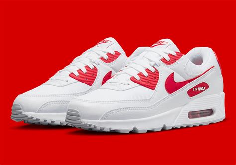 Nike Air Max 90 White Red DX8966-100 | SneakerNews.com