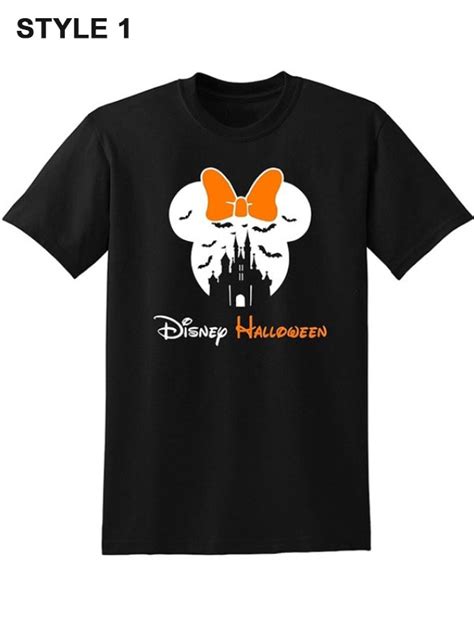 Halloween 2023 Disney Logo Black T-Shirt - Movie Jackets