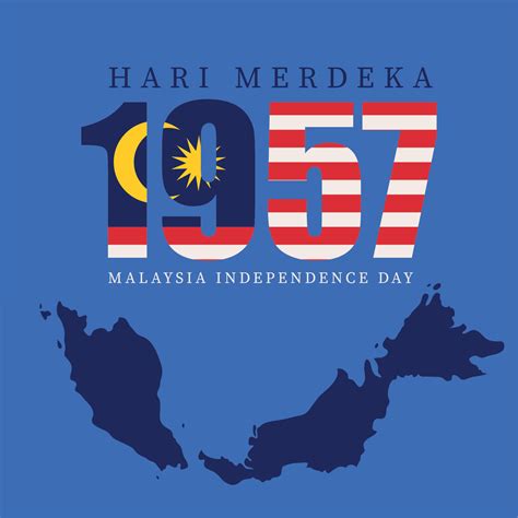 malaysia independence day 11208967 Vector Art at Vecteezy