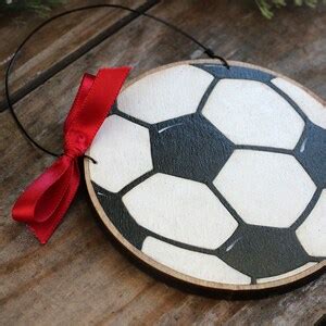 Personalized Soccer Ball Ornament, Custom Christmas Ornament, Children ...