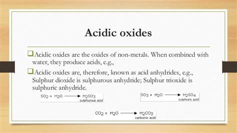 Acids and bases