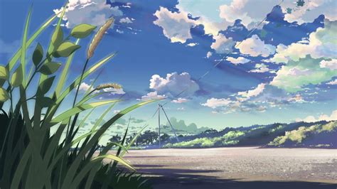 Aesthetic Anime Landscape Wallpapers - Wallpaper Cave