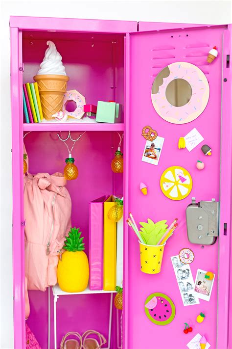 » Colorful DIY Locker Decoration Ideas