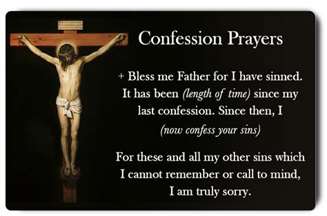 Confession Prayer – Catholic ID