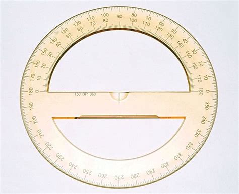 Protractor | measurement instrument | Britannica