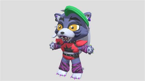 Roxanne Wolf Plush in game - Download Free 3D model by ...