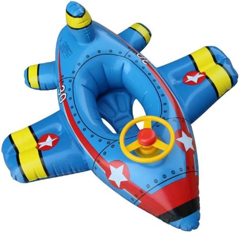 Amazon.com: YQY Airplane Swimming Ring Pool Float,Inflatable Swimming ...