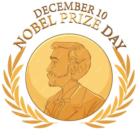 Free Vector | Nobel prize day banner design