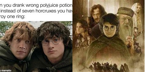 10 Hilarious Memes That Prove Harry Potter and Lord Of The Rings Are ...