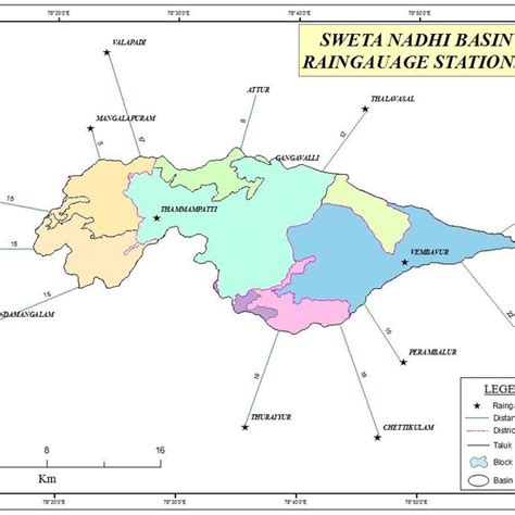 Location Map of The Rain Gauge Stations | Download Scientific Diagram