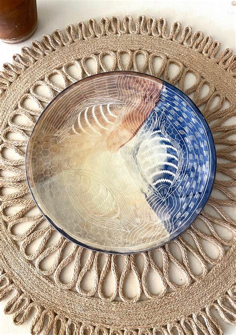 Fish Plate / Decorative Fish Dish / Tropical Table Setting / - Etsy