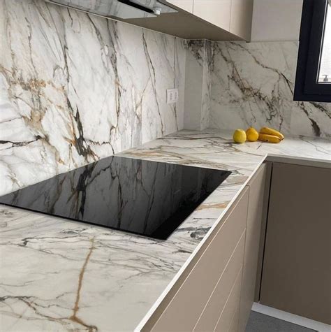 Neolith Calacatta Luxe sintered stone kitchen | Arredamento moderno ...