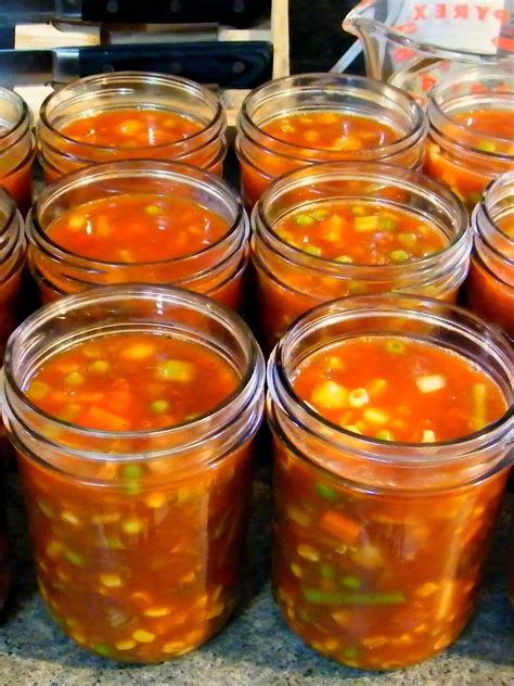 Pressure Canning Vegetable Beef Soup (Step-by-Step Recipe)