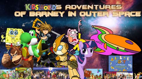 Kids World's Adventures of Barney in Outer Space | Kids World's ...