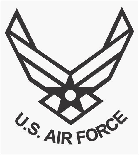 Us Air Force Logo Png - Us Air Force Logo Black And White, Transparent ...