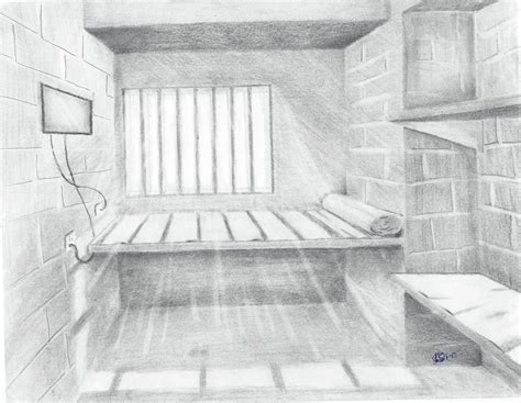 Jail Cell Drawing at PaintingValley.com | Explore collection of Jail ...