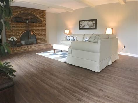 Luxury Vinyl Plank Flooring - Traditional - Living Room - San Diego ...