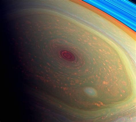 A Bizarre Structure Has Been Detected Towering High Above Saturn's ...