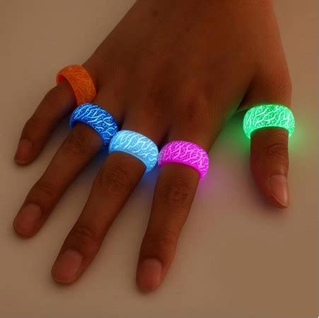 Luminous Romantic Jewelry Glow in The Dark Rings - Fashion Design Store