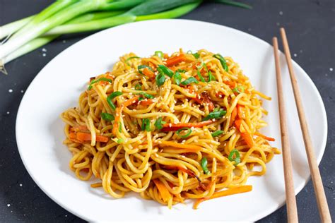 Chinese Fried Noodles - Basic Recipe - Cheap And Cheerful Cooking