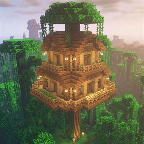 21 Minecraft Tree House Build Ideas and Tutorials - Mom's Got the Stuff ...