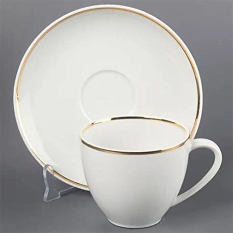 White Ceramic Tea Cup Plate Set, For Office at Rs 1566/set in New Delhi ...