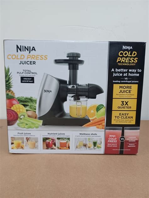 Ninja Cold Press Juicer w/ Pulp Control JC100,