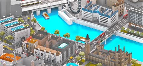 Low Poly City London - Finished Projects - Blender Artists Community