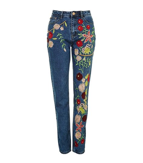 Embroidered Jeans: 13 Of the Most Divine Denim Creations | Who What Wear