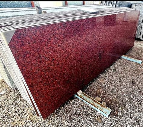 15mm Red Granite Slab, For Flooring at Rs 160/sq ft in Chennai | ID ...