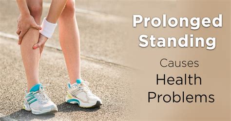 Prolonged Standing Causes Health Problems - CuraFoot.in