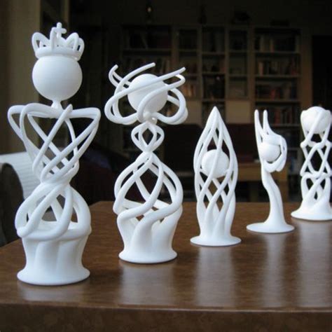 Pin by Ruzanna Carter on Sculpture | 3d printing, Chess set, Chess