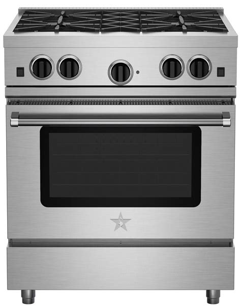 BlueStar 30" Stainless Steel Gas Range - RCS30SBV2